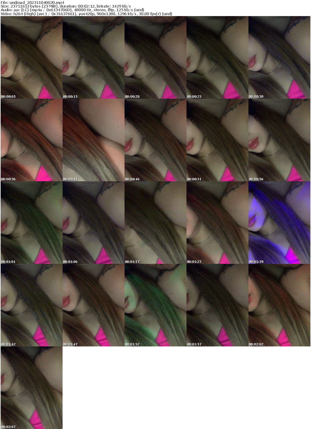 Preview thumb from undinad on 2023-11-04 @ bongacams