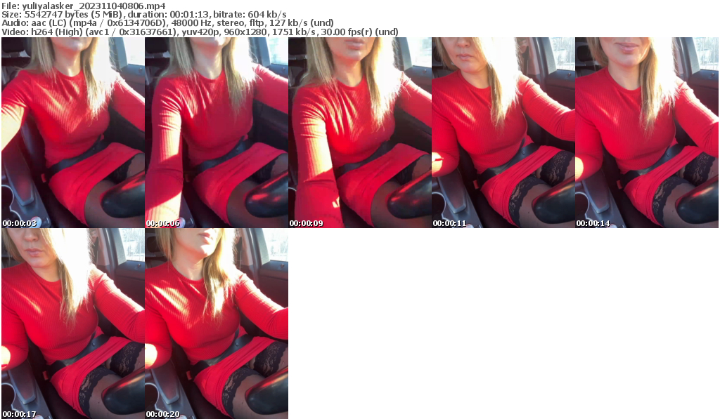 Preview thumb from yuliyalasker on 2023-11-04 @ bongacams