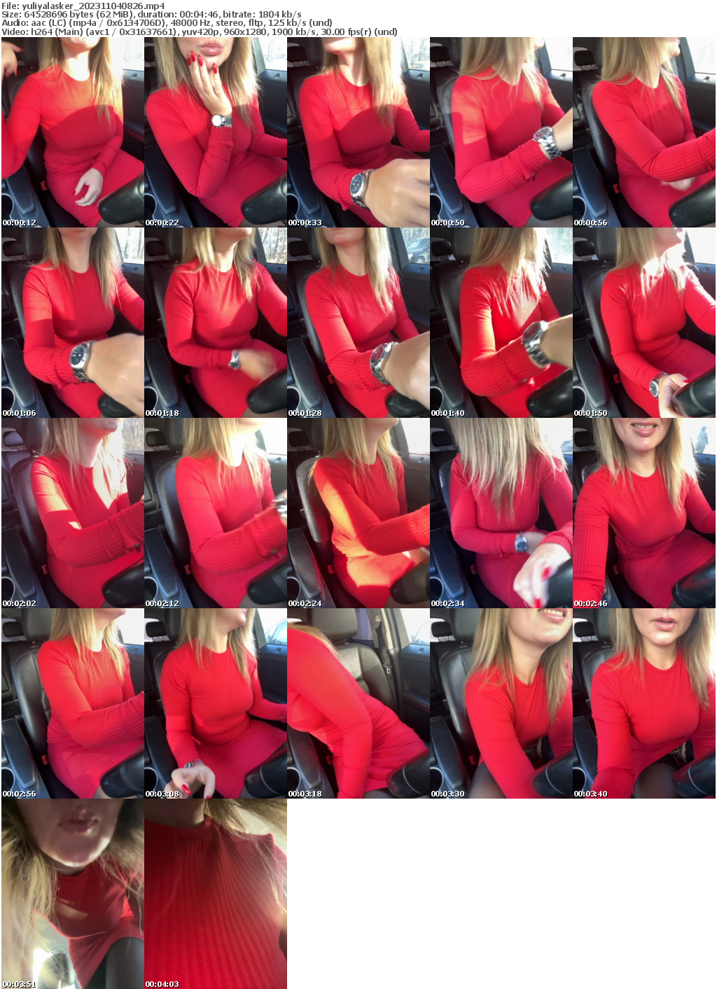 Preview thumb from yuliyalasker on 2023-11-04 @ bongacams