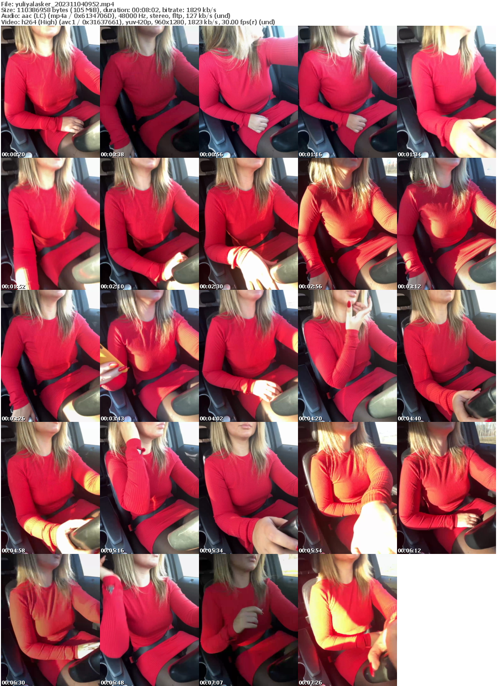 Preview thumb from yuliyalasker on 2023-11-04 @ bongacams