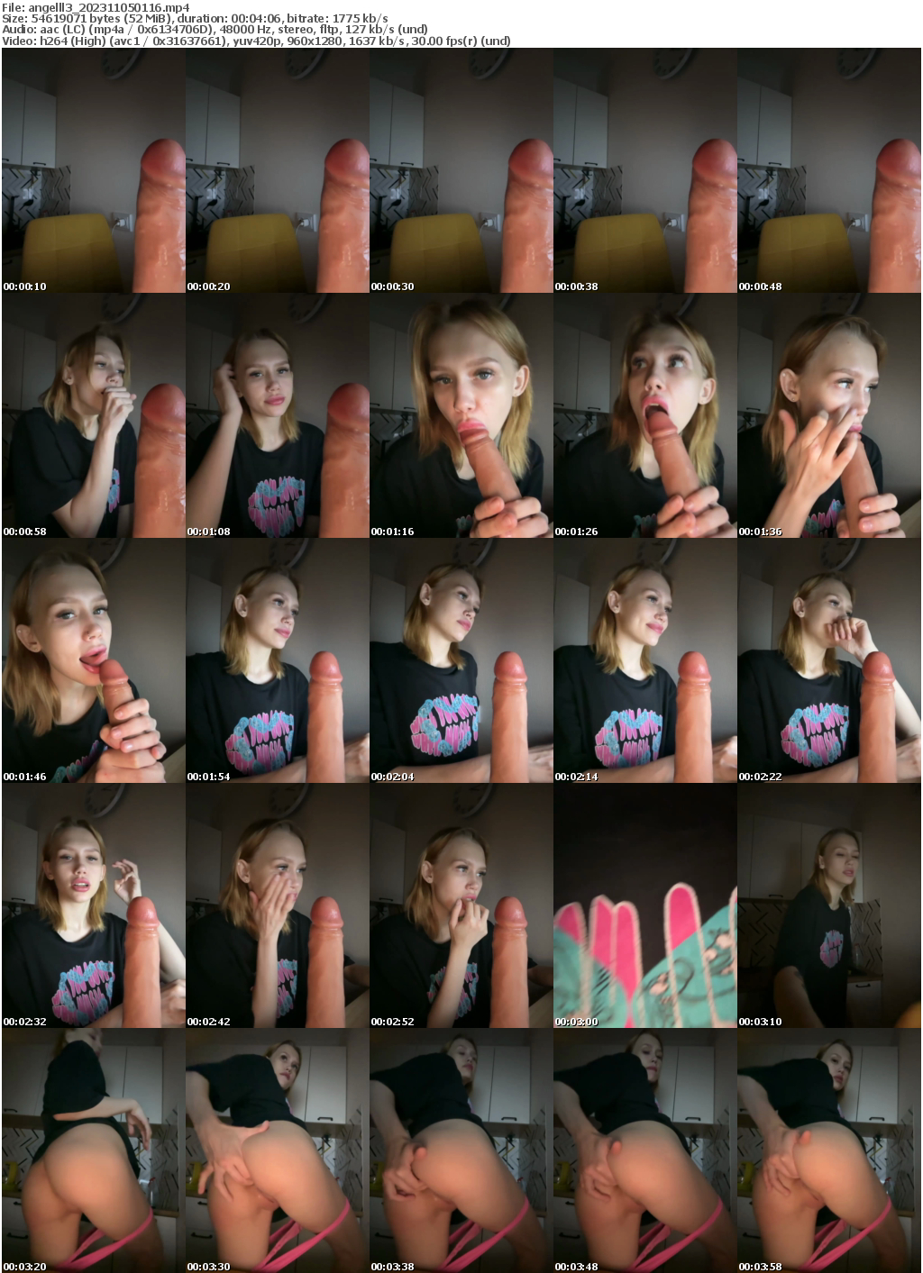 Preview thumb from angelll3 on 2023-11-05 @ bongacams