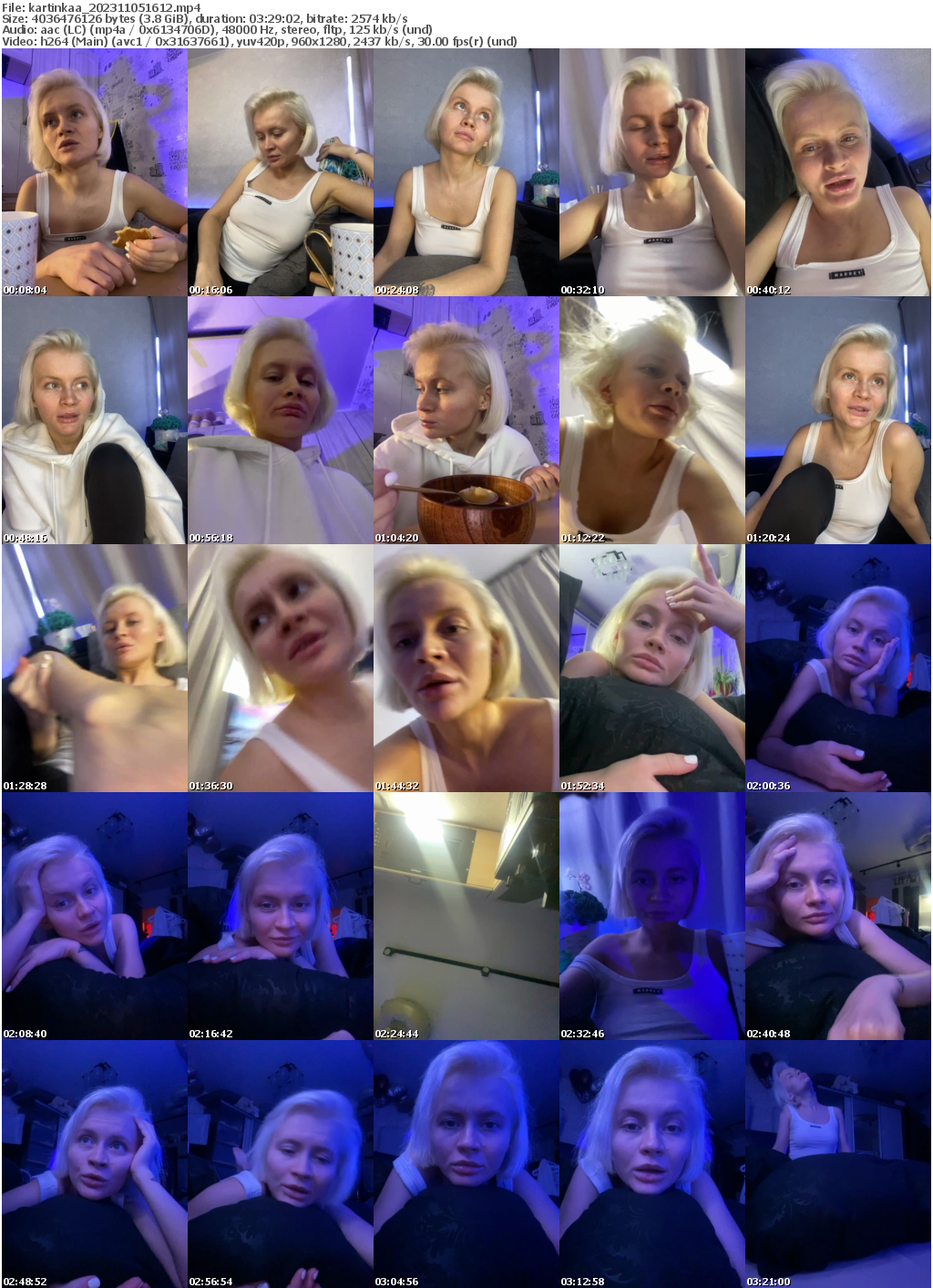 Preview thumb from kartinkaa on 2023-11-05 @ bongacams