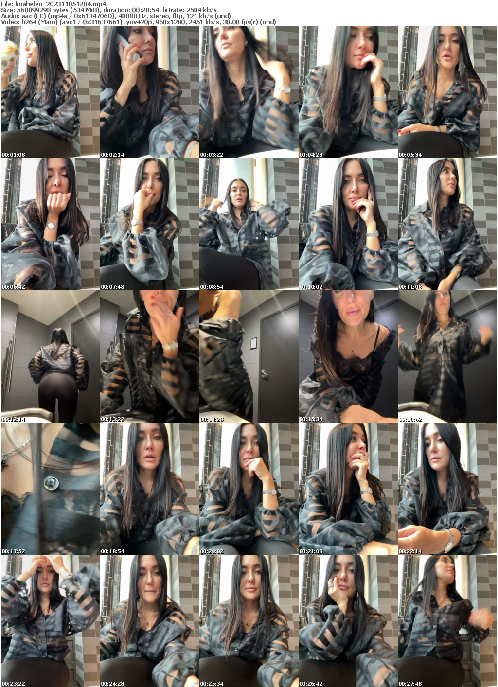 Preview thumb from linahelen on 2023-11-05 @ bongacams