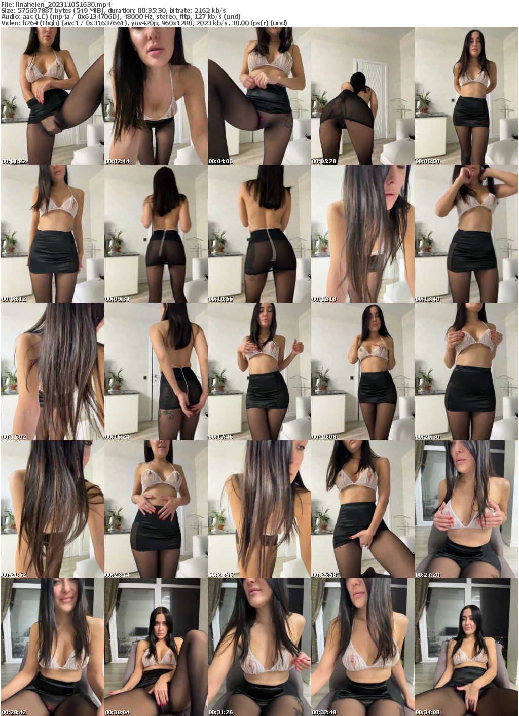 Preview thumb from linahelen on 2023-11-05 @ bongacams