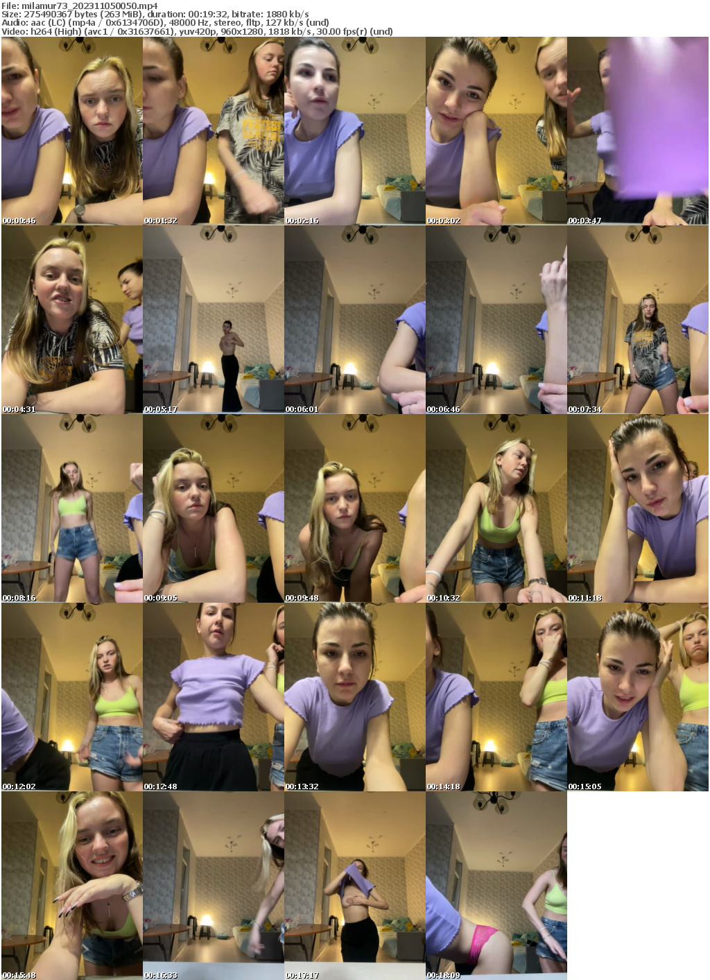 Preview thumb from milamur73 on 2023-11-05 @ bongacams