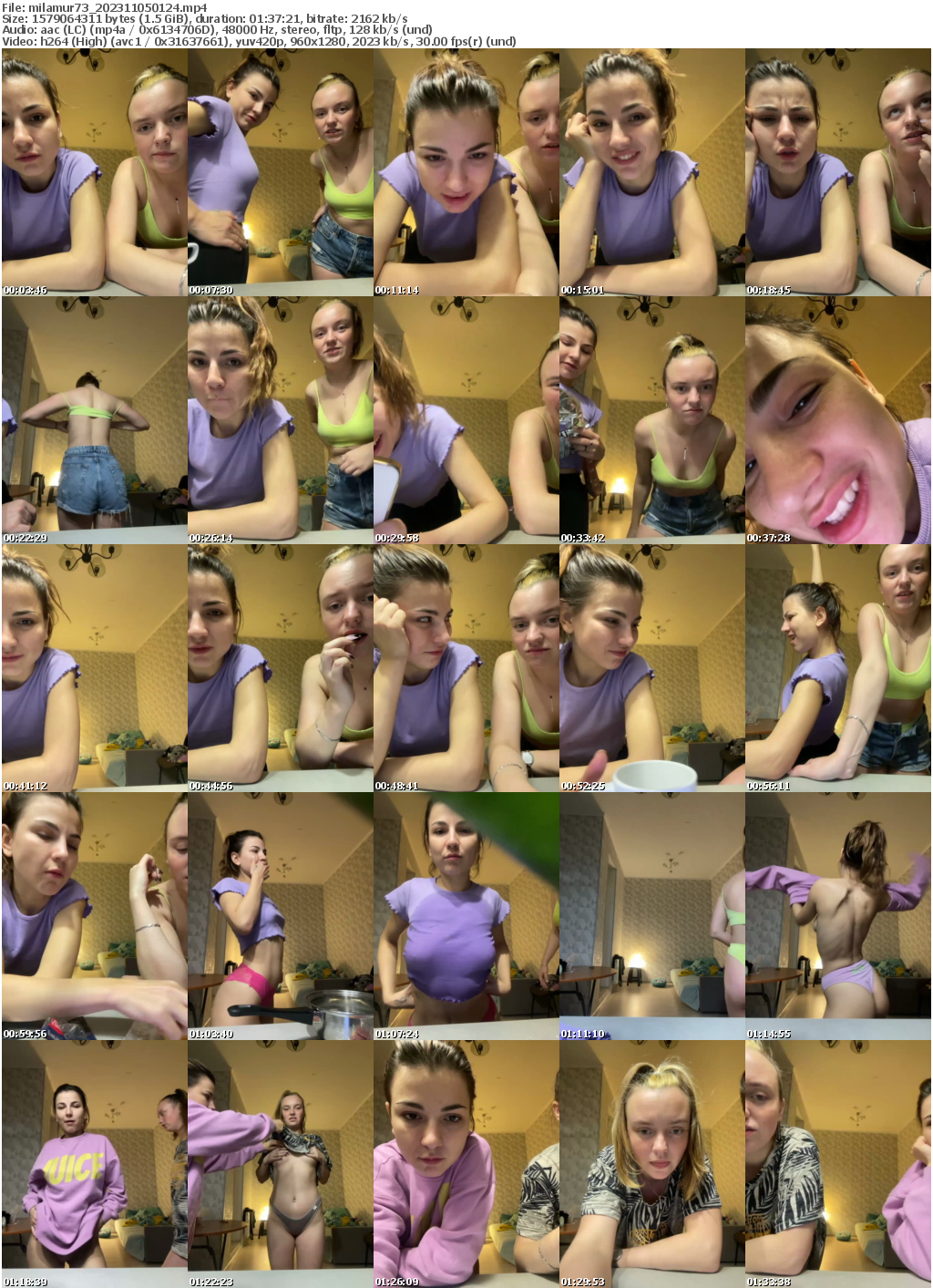 Preview thumb from milamur73 on 2023-11-05 @ bongacams