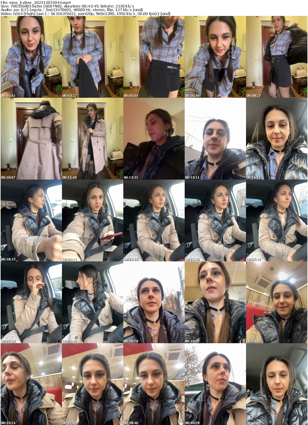 Preview thumb from miss_katiee on 2023-11-05 @ bongacams