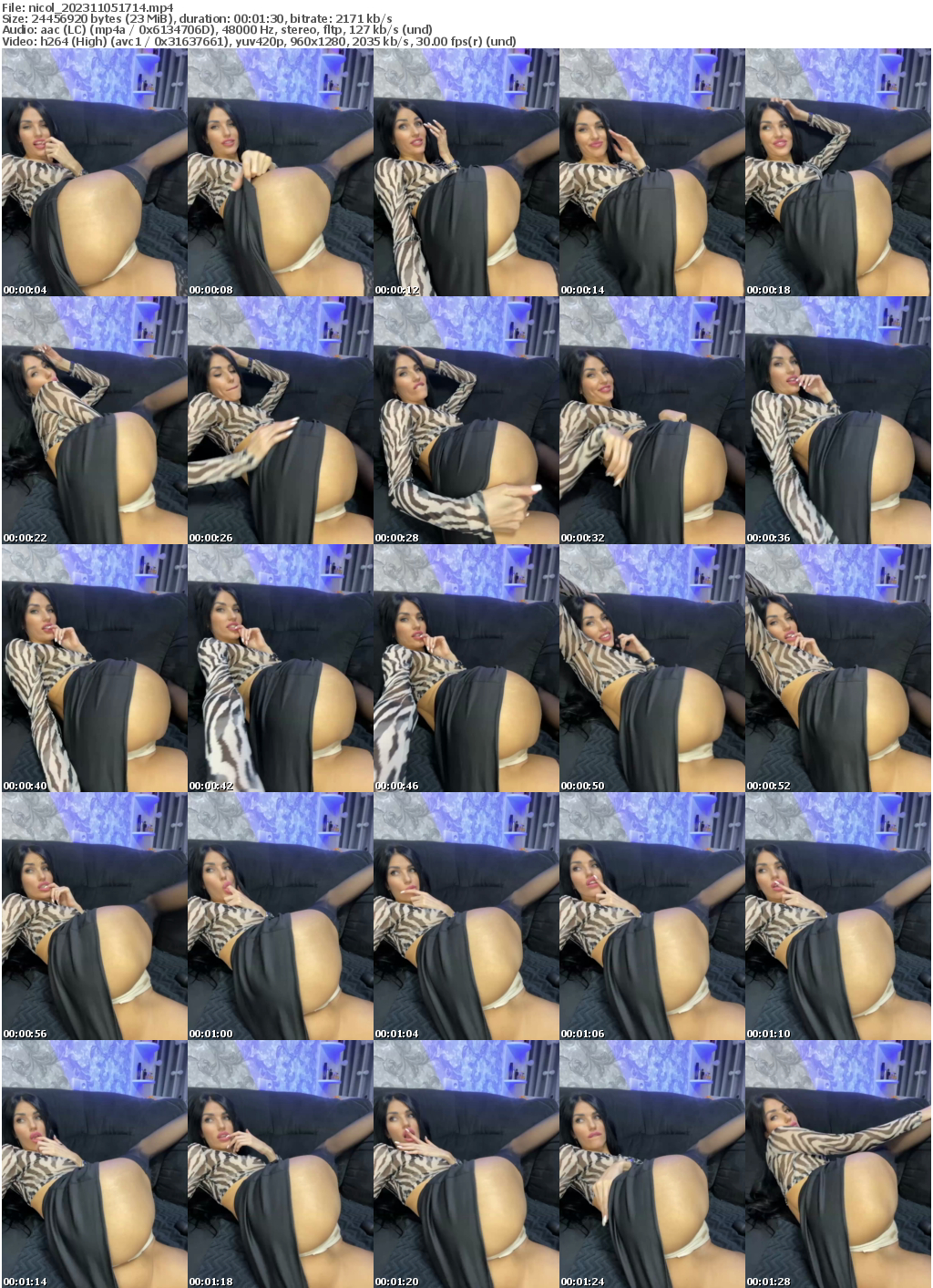 Preview thumb from nicol on 2023-11-05 @ bongacams