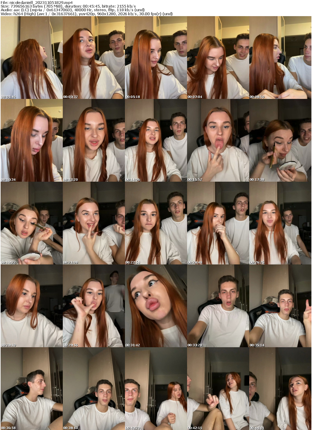 Preview thumb from nicoledaniell on 2023-11-05 @ bongacams