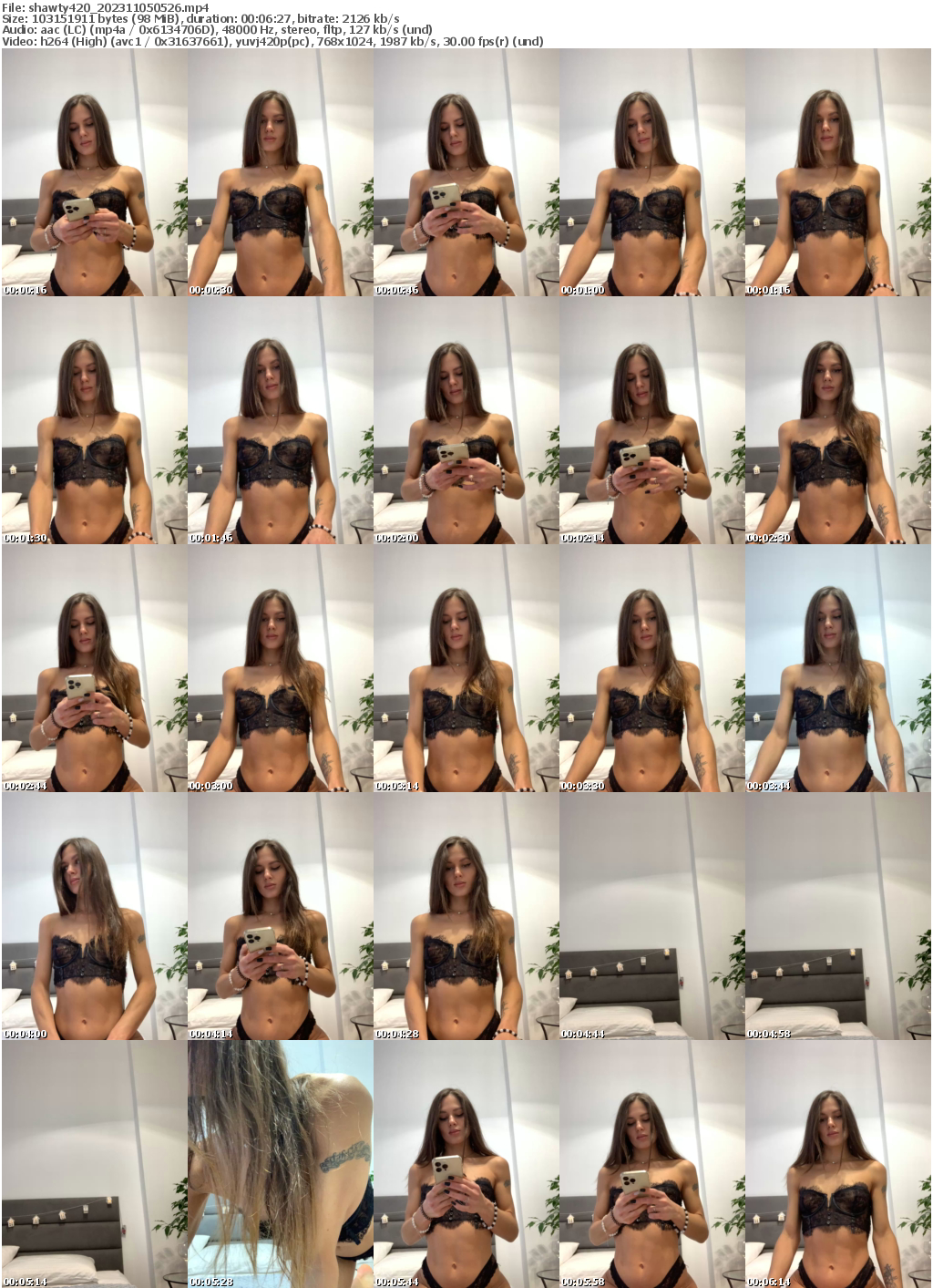 Preview thumb from shawty420 on 2023-11-05 @ bongacams