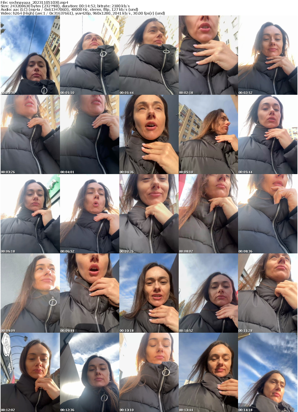 Preview thumb from sochnayaaa on 2023-11-05 @ bongacams