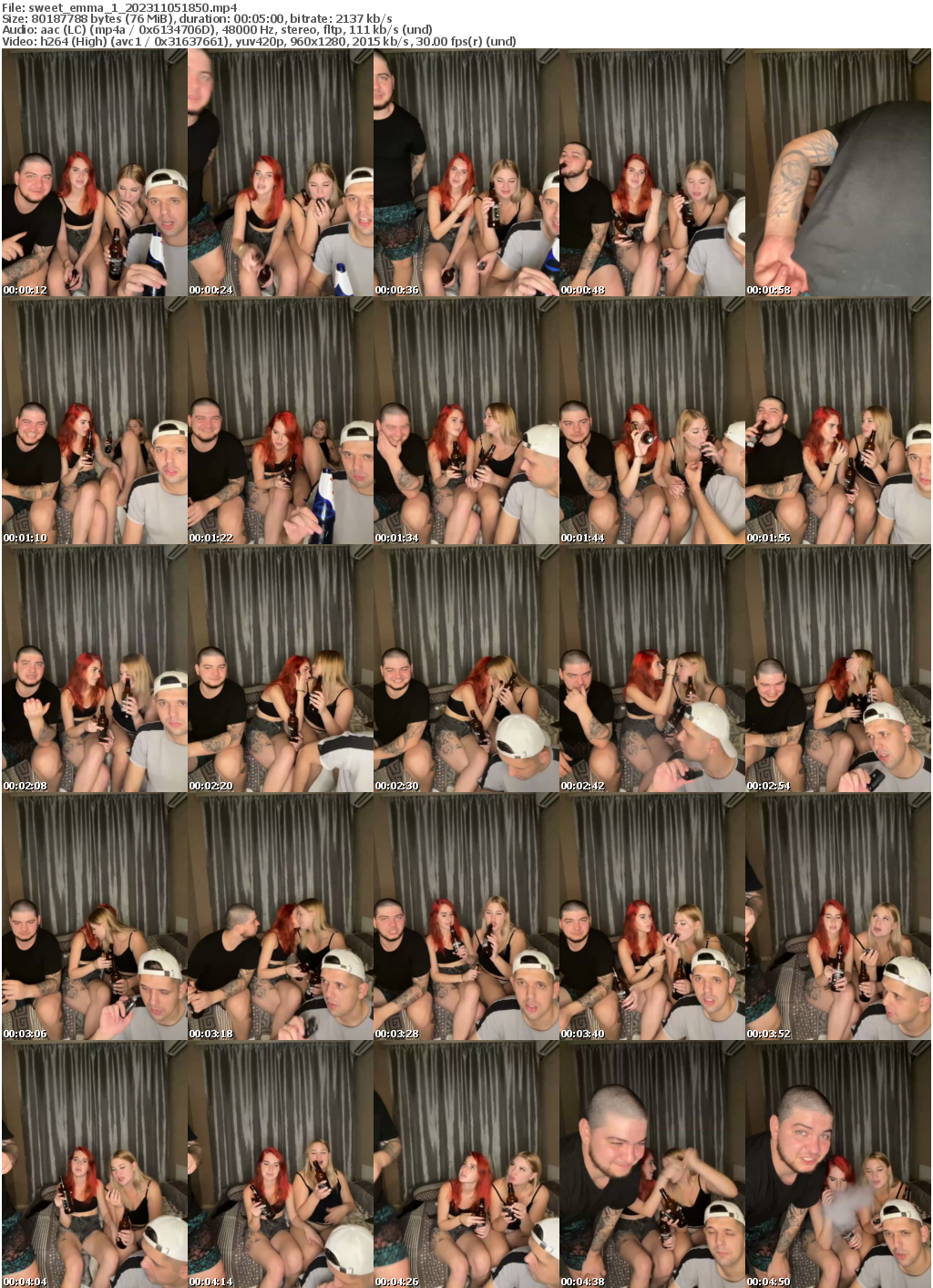 Preview thumb from sweet_emma_1 on 2023-11-05 @ bongacams