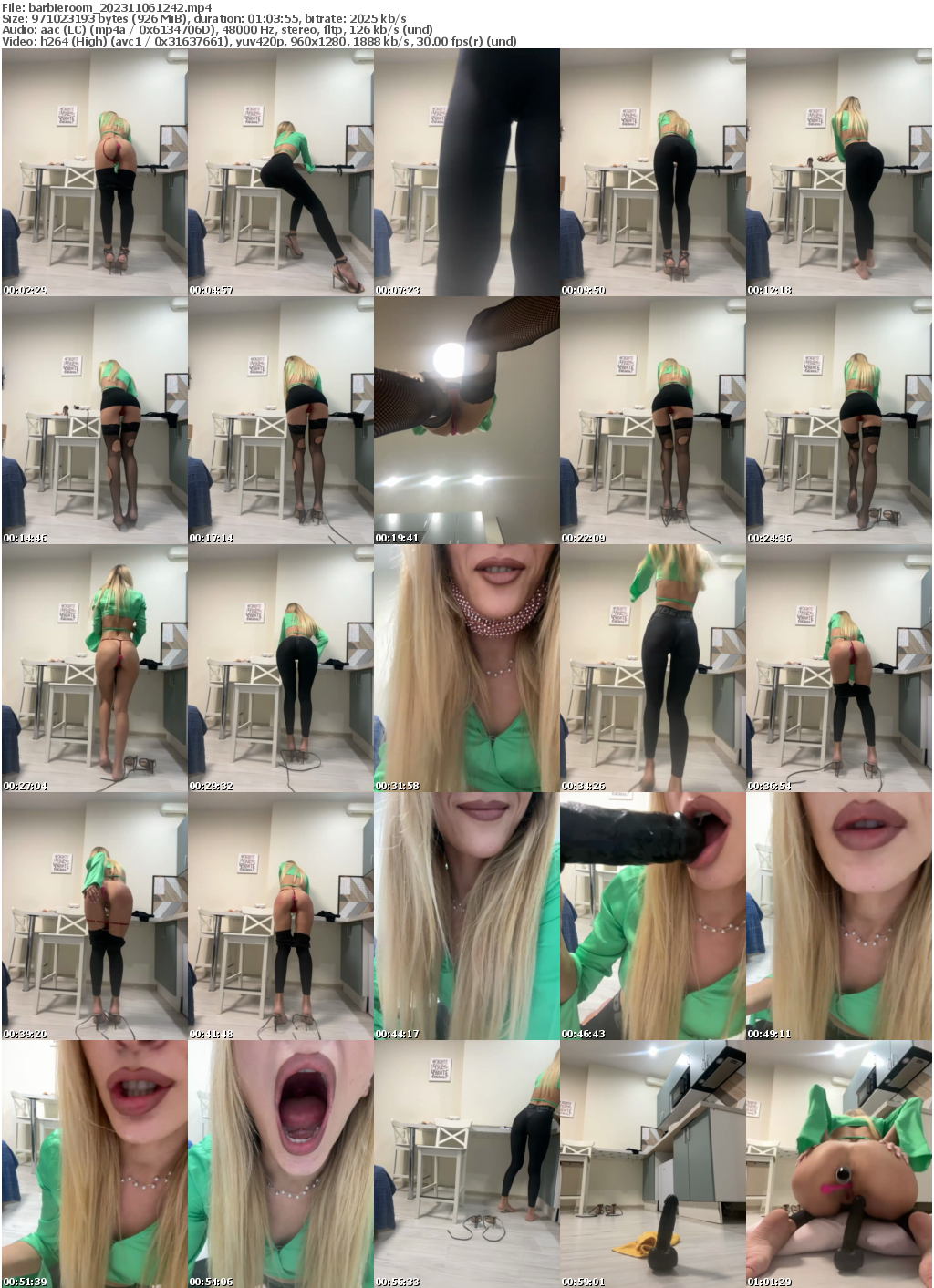 Preview thumb from barbieroom on 2023-11-06 @ bongacams