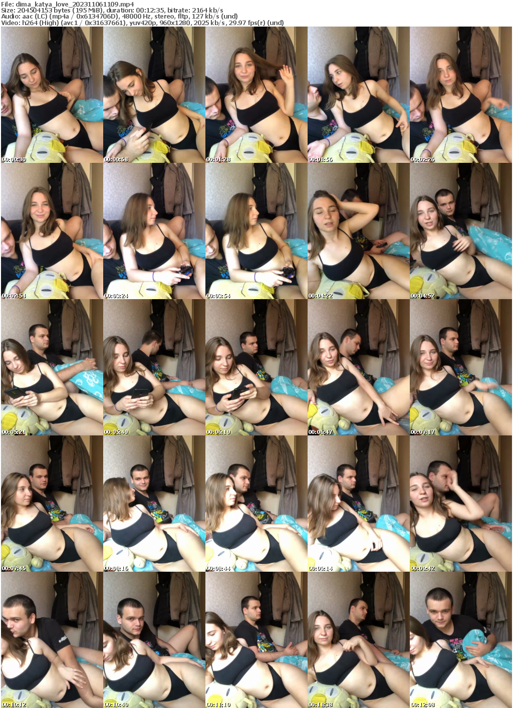 Preview thumb from dima_katya_love on 2023-11-06 @ bongacams