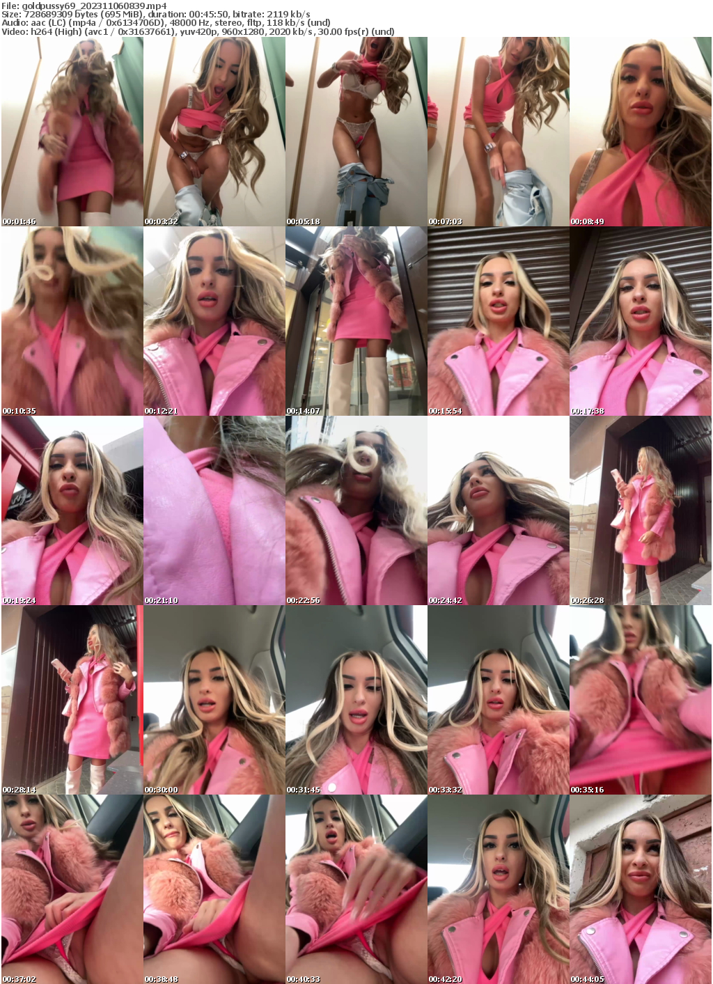 Preview thumb from goldpussy69 on 2023-11-06 @ bongacams