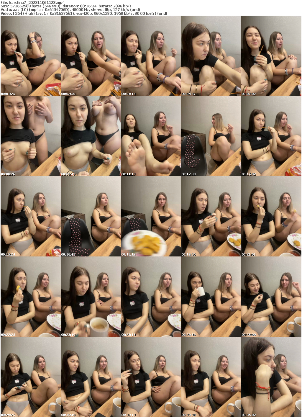 Preview thumb from karolina7 on 2023-11-06 @ bongacams