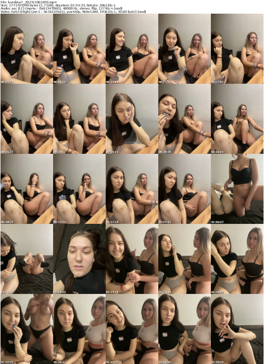 Preview thumb from karolina7 on 2023-11-06 @ bongacams