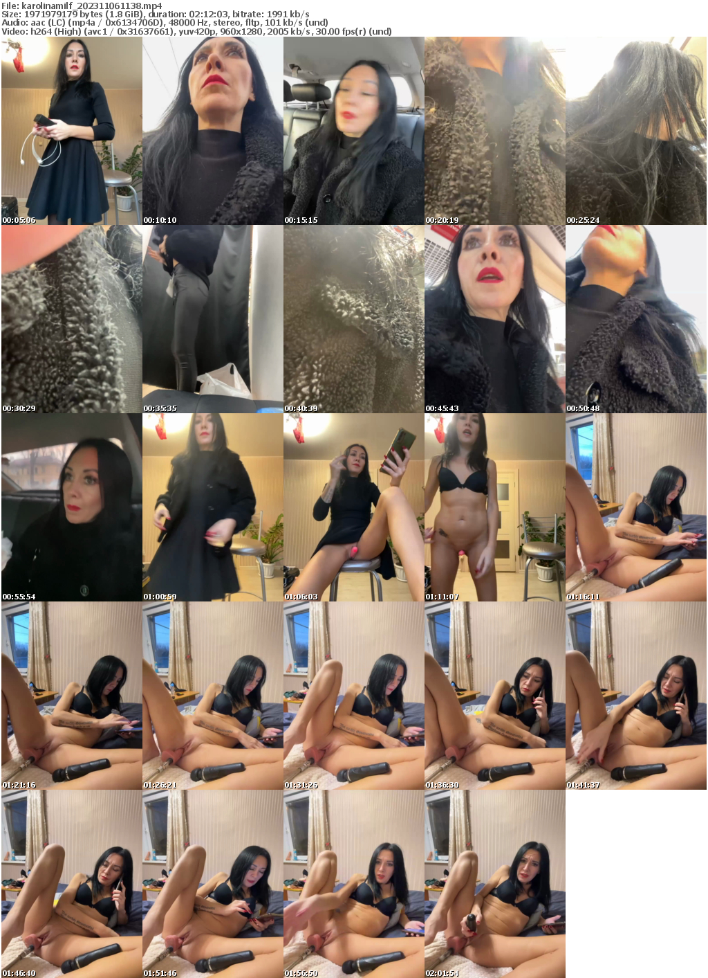 Preview thumb from karolinamilf on 2023-11-06 @ bongacams