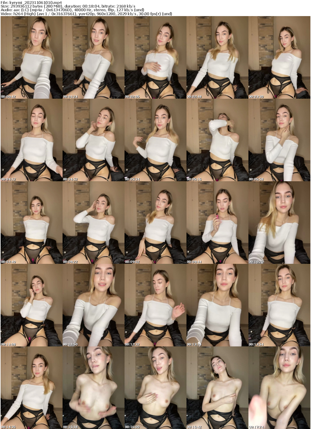 Preview thumb from kyrymi on 2023-11-06 @ bongacams