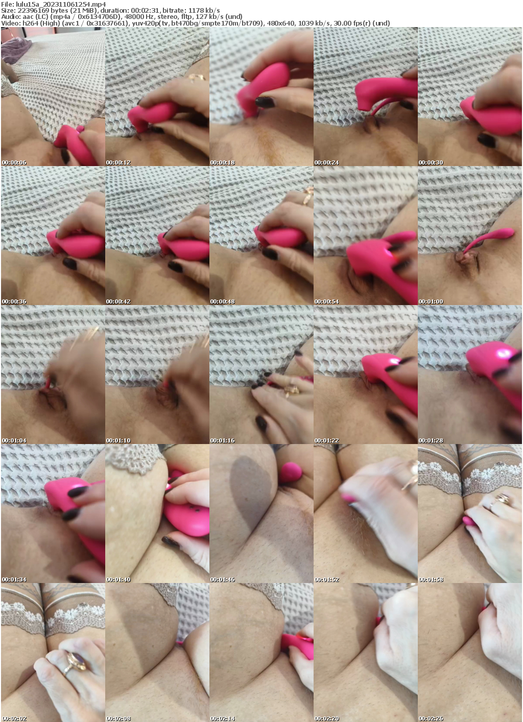 Preview thumb from lulu15a on 2023-11-06 @ bongacams