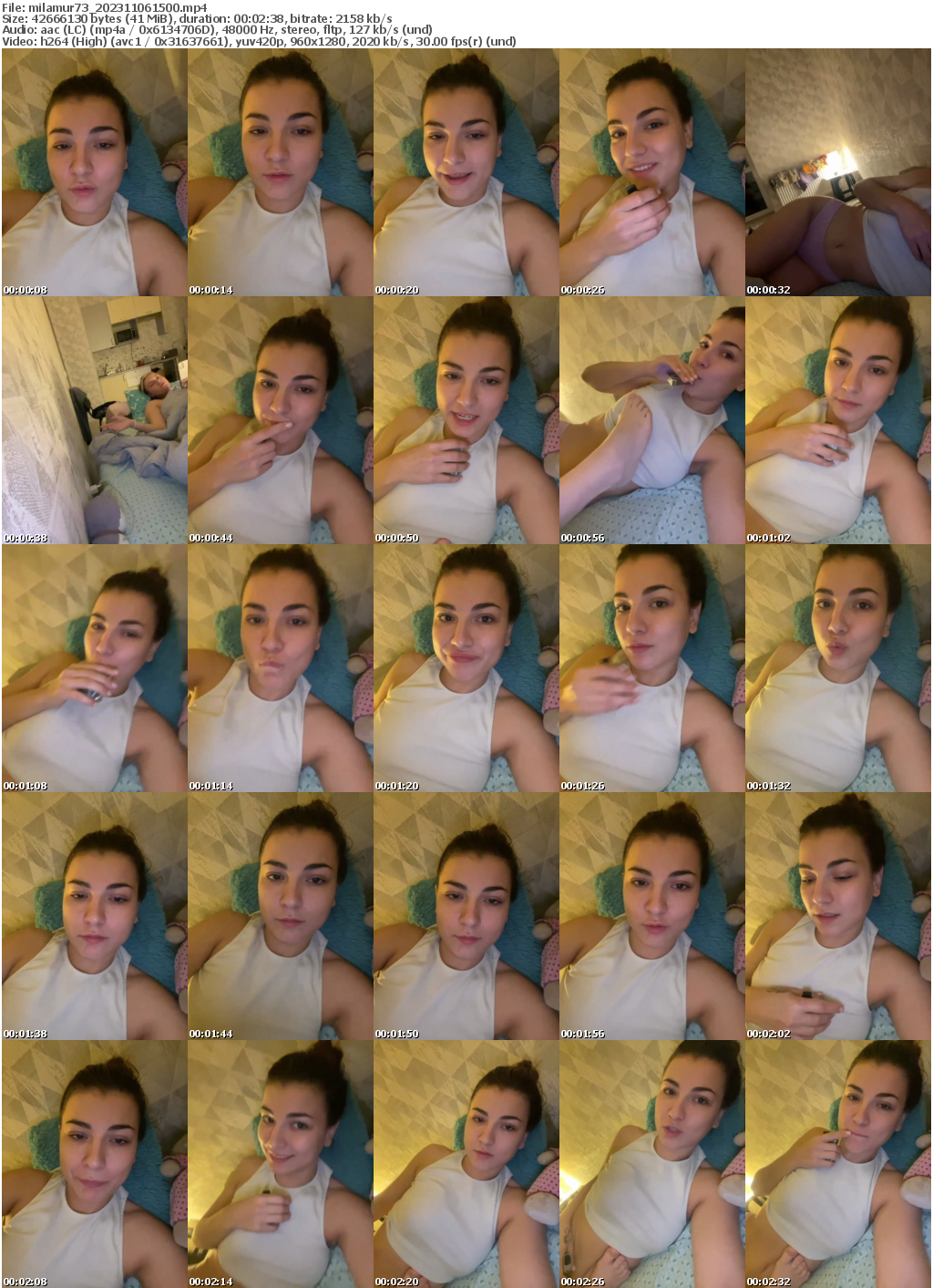 Preview thumb from milamur73 on 2023-11-06 @ bongacams