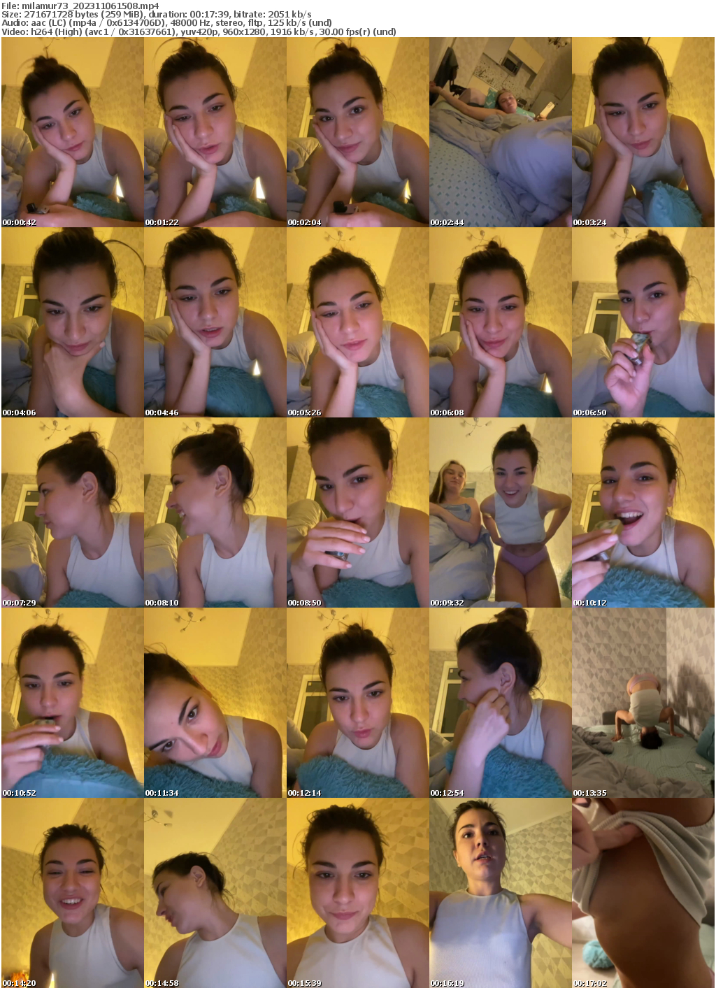 Preview thumb from milamur73 on 2023-11-06 @ bongacams