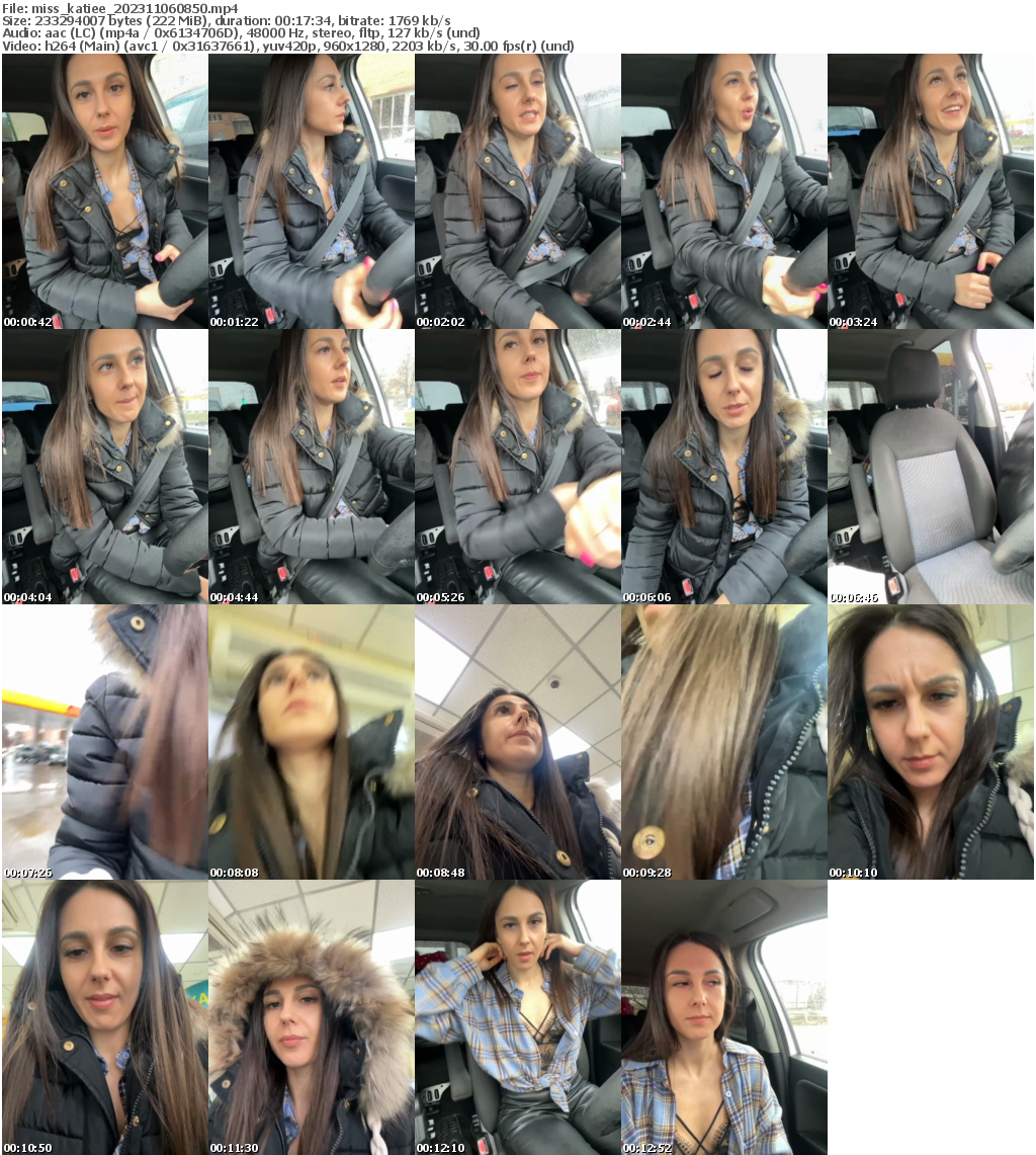 Preview thumb from miss_katiee on 2023-11-06 @ bongacams