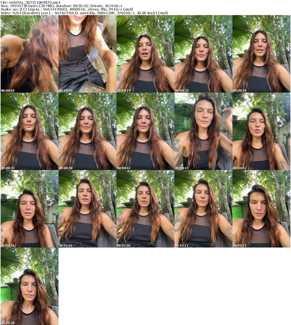 Preview thumb from nefertta on 2023-11-06 @ bongacams