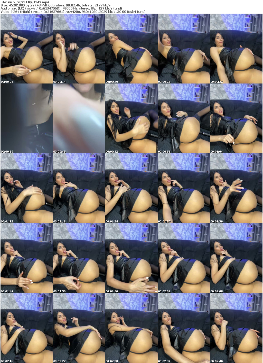 Preview thumb from nicol on 2023-11-06 @ bongacams