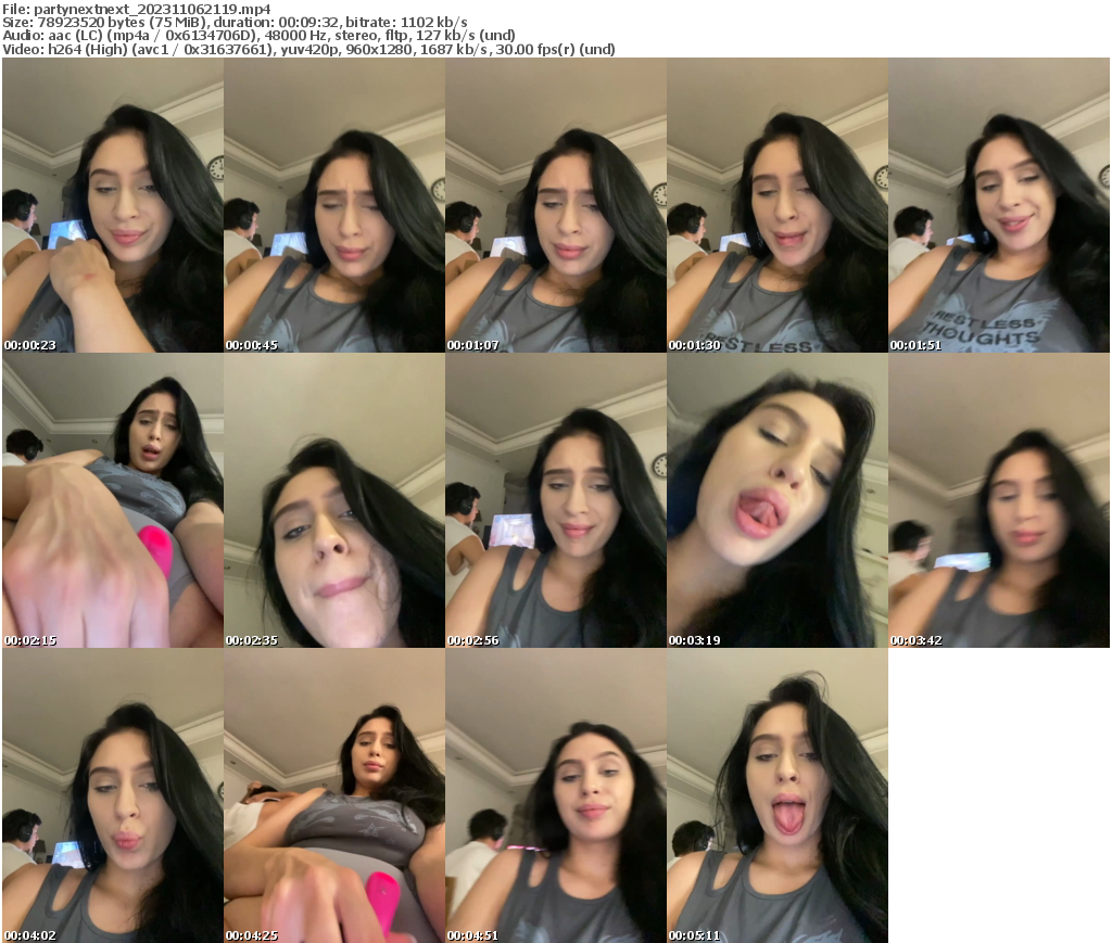 Preview thumb from partynextnext on 2023-11-06 @ bongacams