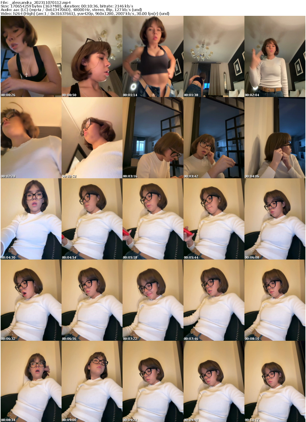 Preview thumb from _alessandra on 2023-11-07 @ bongacams