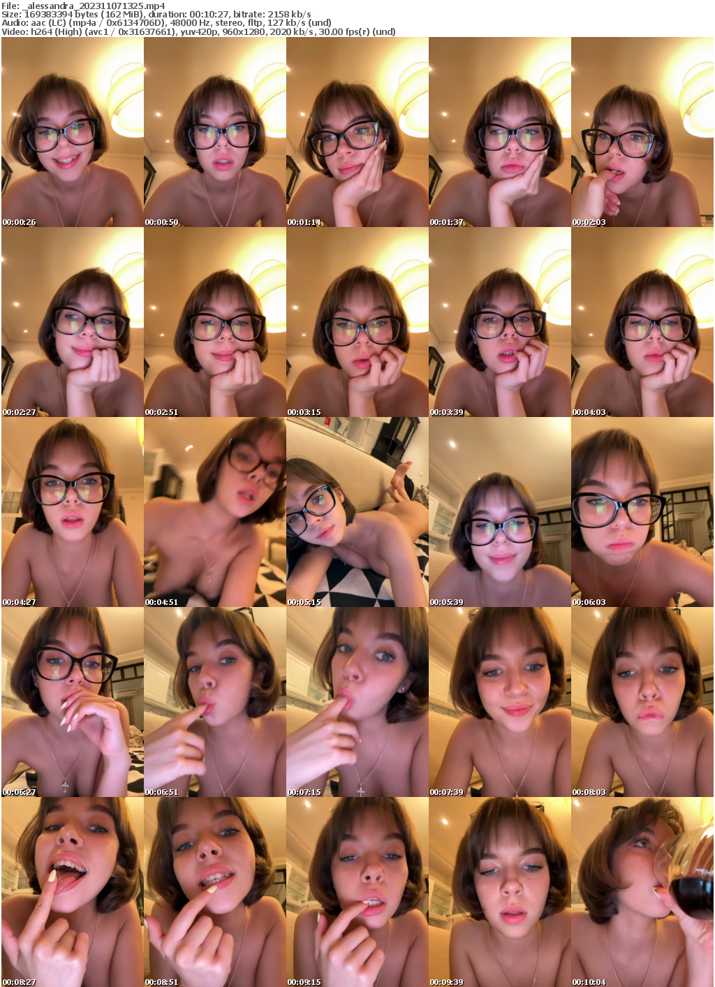 Preview thumb from _alessandra on 2023-11-07 @ bongacams