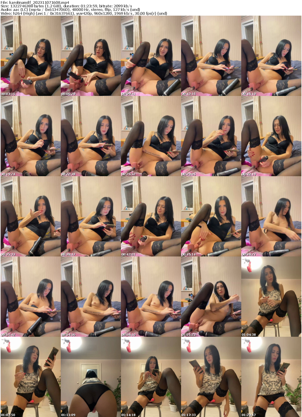 Preview thumb from karolinamilf on 2023-11-07 @ bongacams