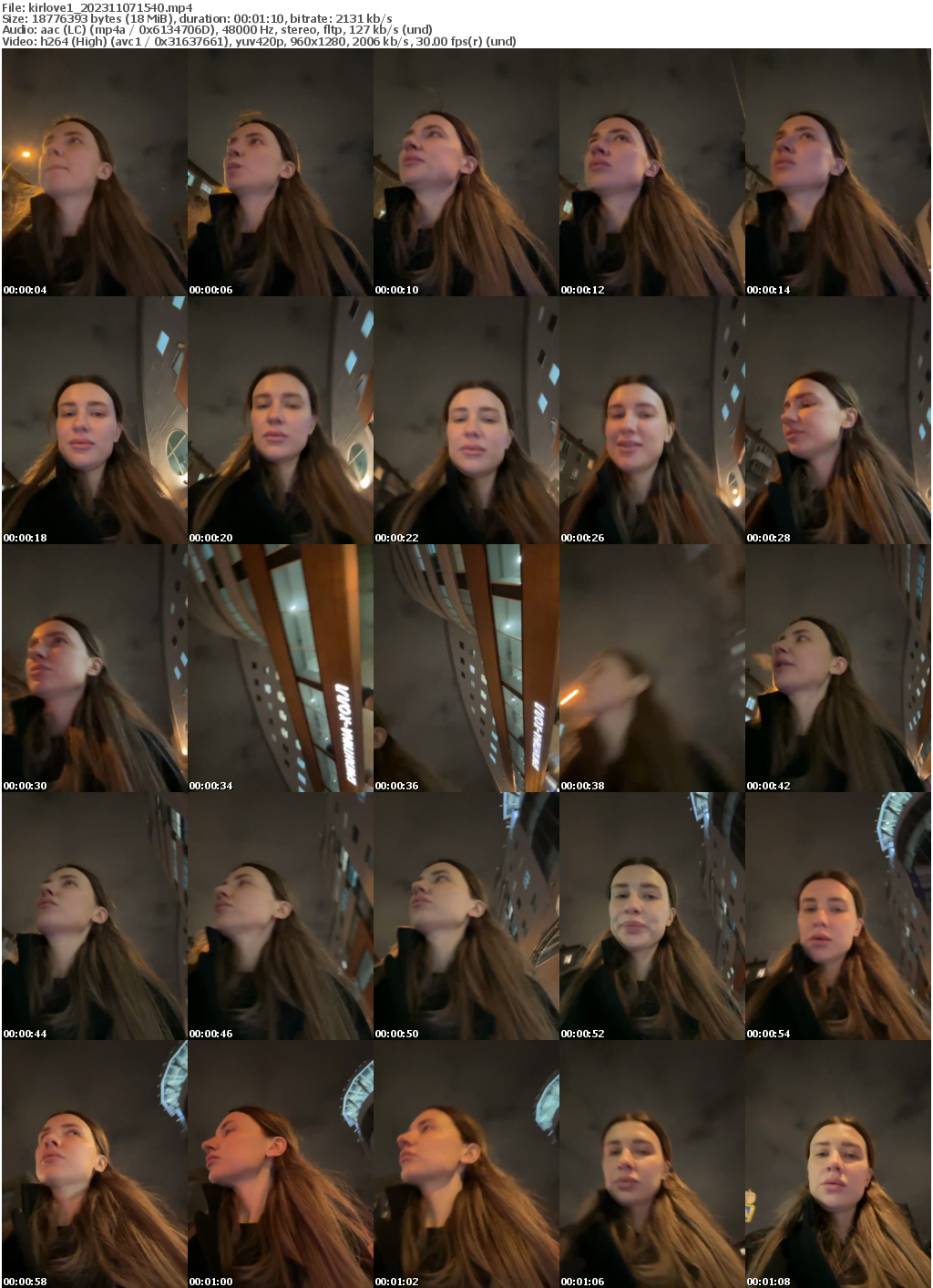 Preview thumb from kirlove1 on 2023-11-07 @ bongacams