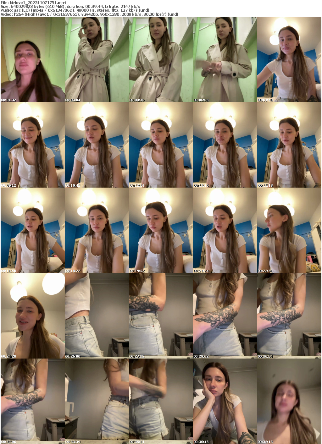 Preview thumb from kirlove1 on 2023-11-07 @ bongacams