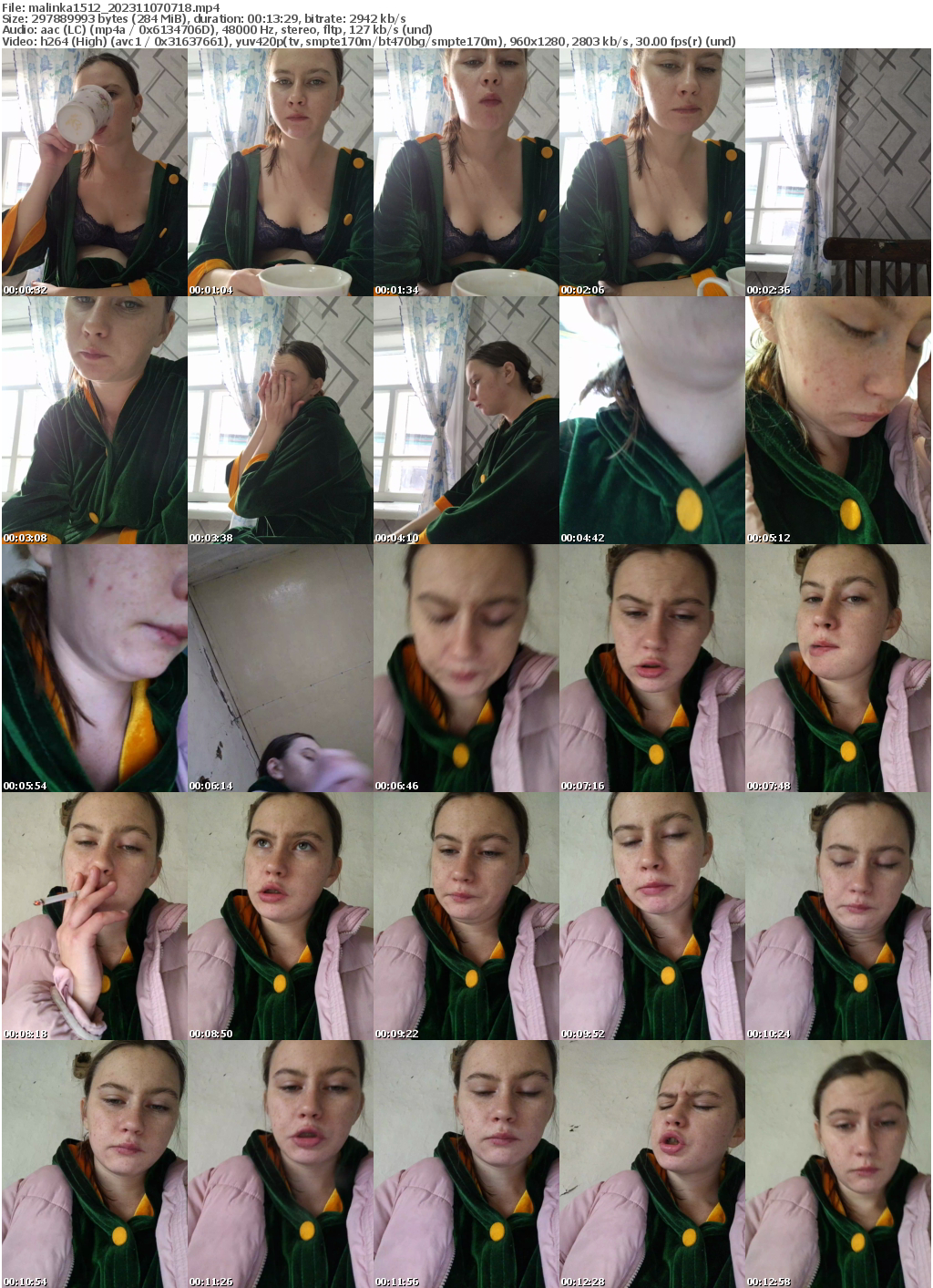 Preview thumb from malinka1512 on 2023-11-07 @ bongacams