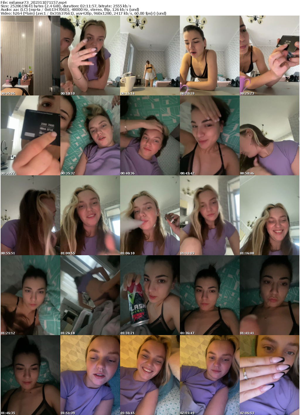 Preview thumb from milamur73 on 2023-11-07 @ bongacams