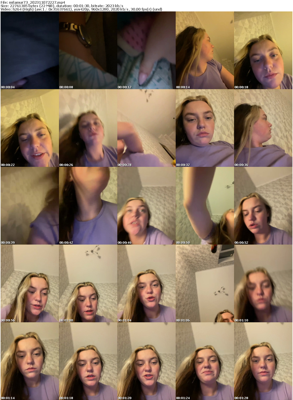 Preview thumb from milamur73 on 2023-11-07 @ bongacams