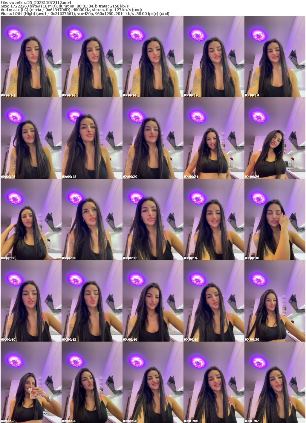 Preview thumb from sweetkira25 on 2023-11-07 @ bongacams