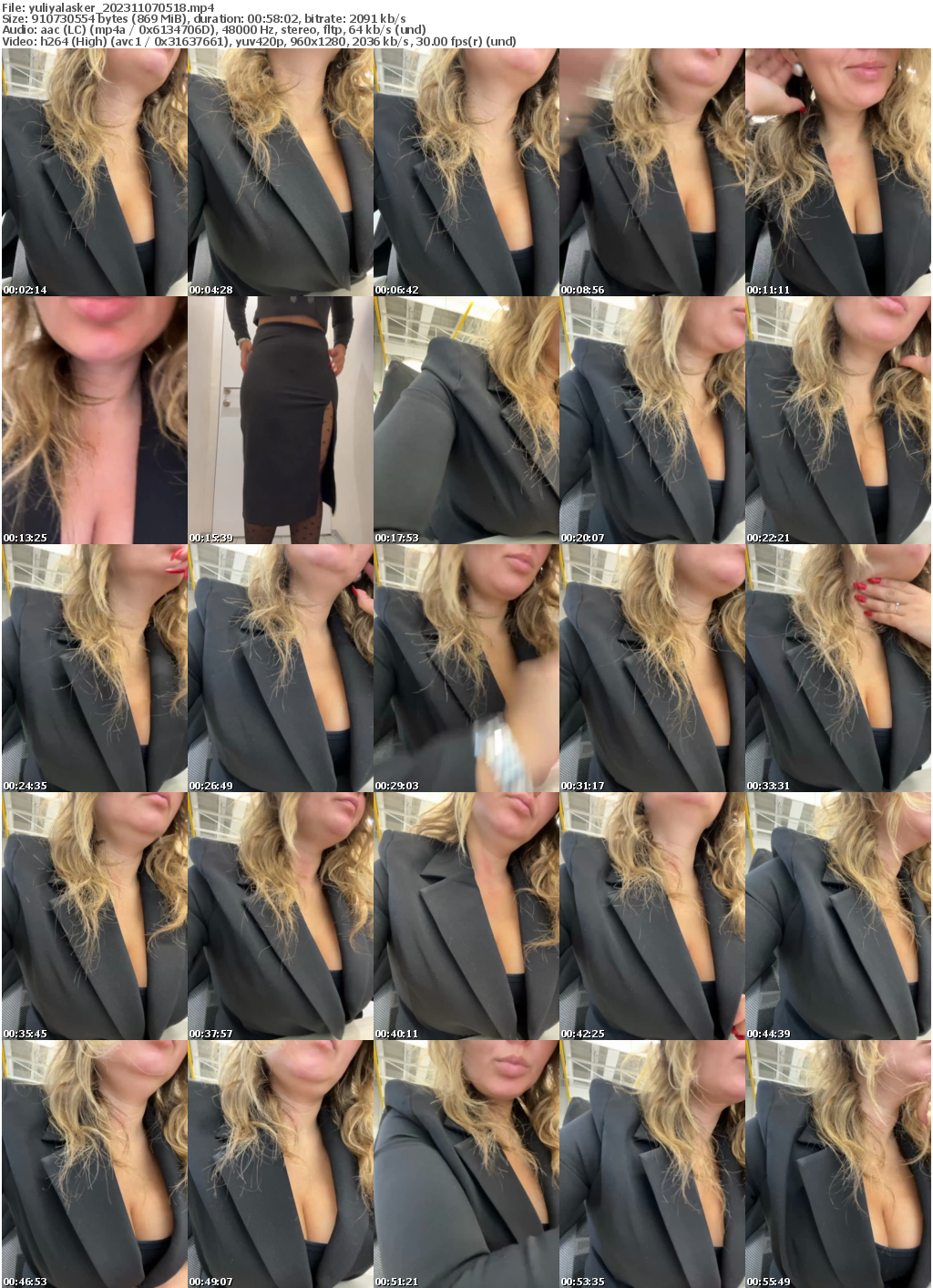 Preview thumb from yuliyalasker on 2023-11-07 @ bongacams