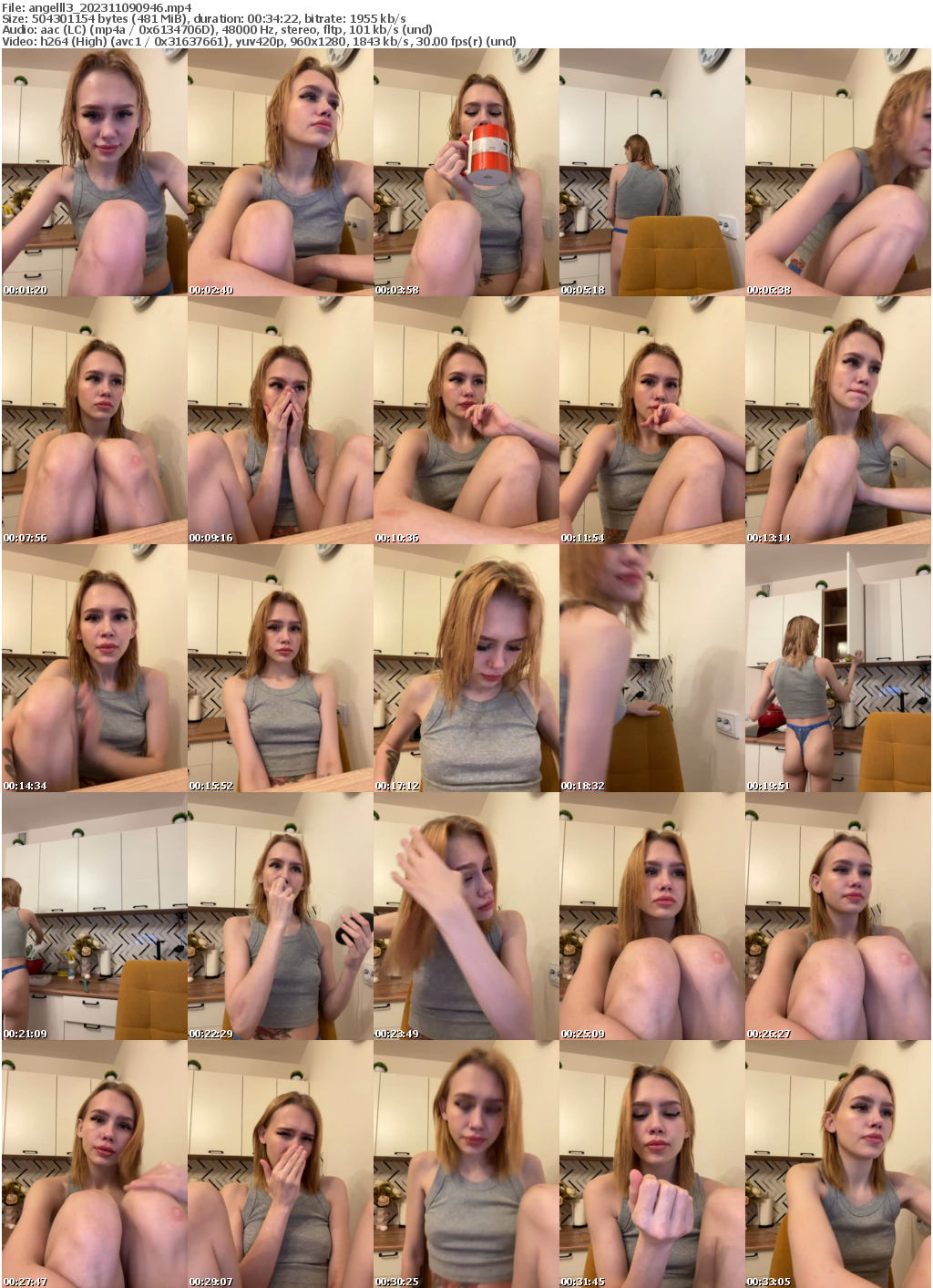 Preview thumb from angelll3 on 2023-11-09 @ bongacams