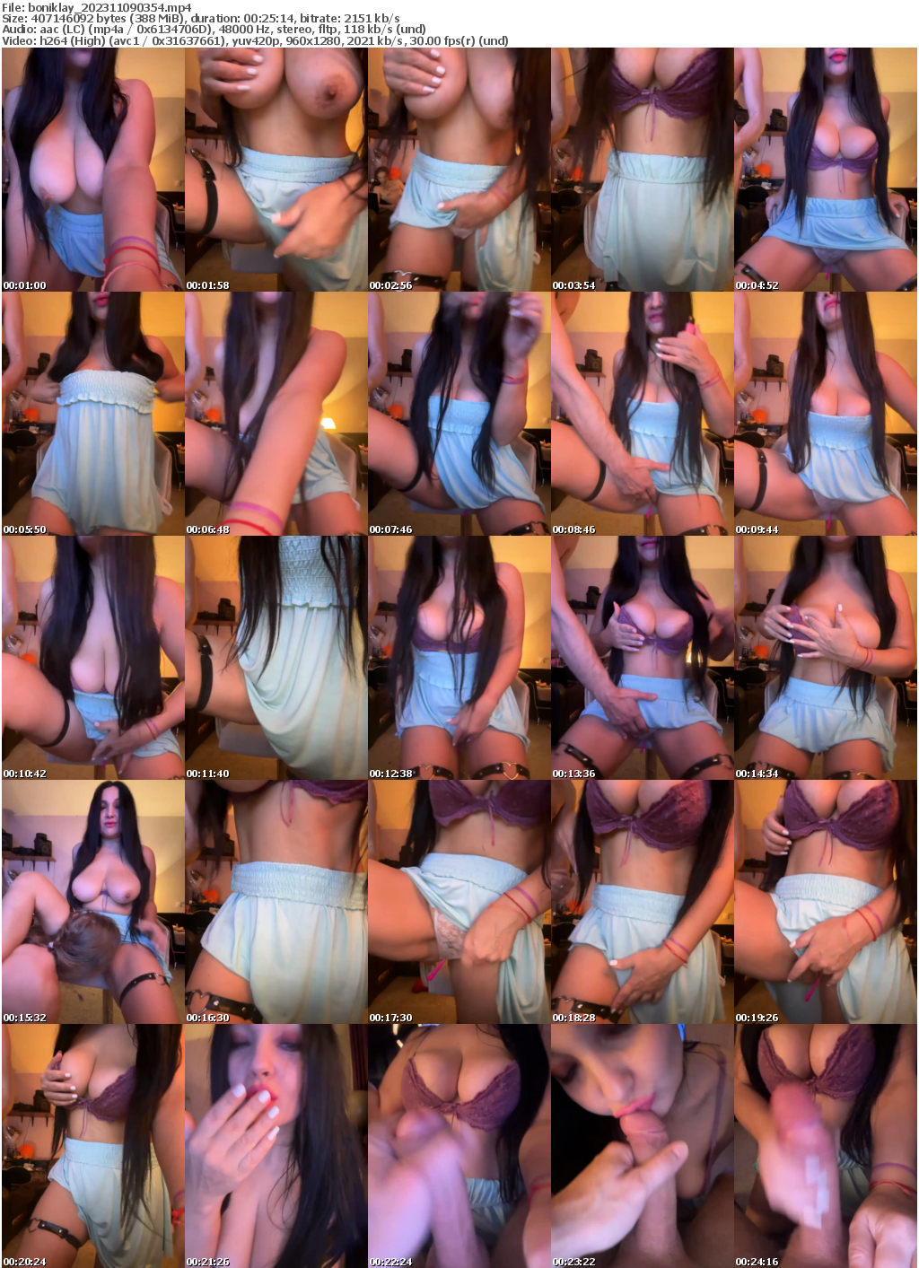 Preview thumb from boniklay on 2023-11-09 @ bongacams