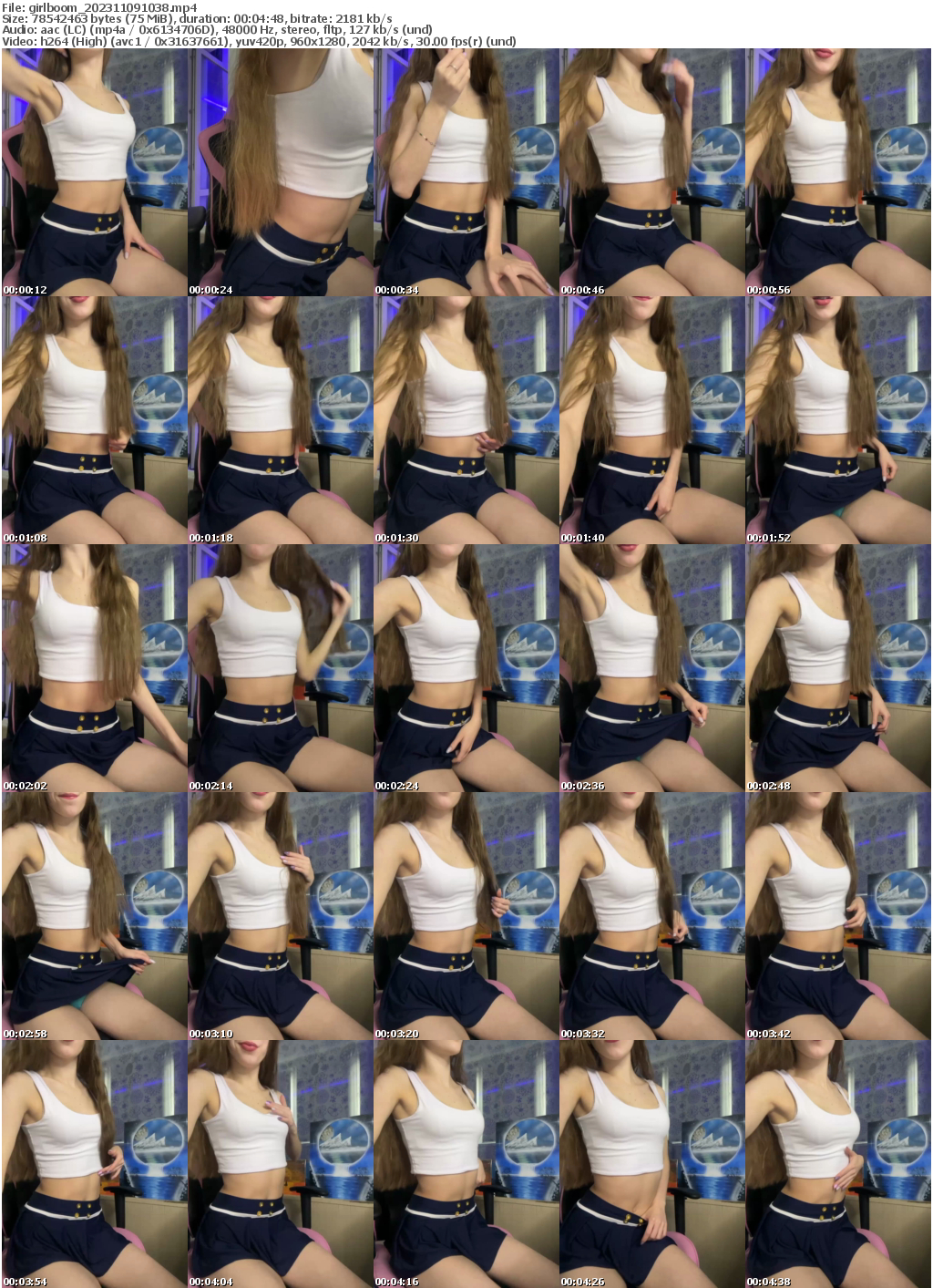 Preview thumb from girlboom on 2023-11-09 @ bongacams