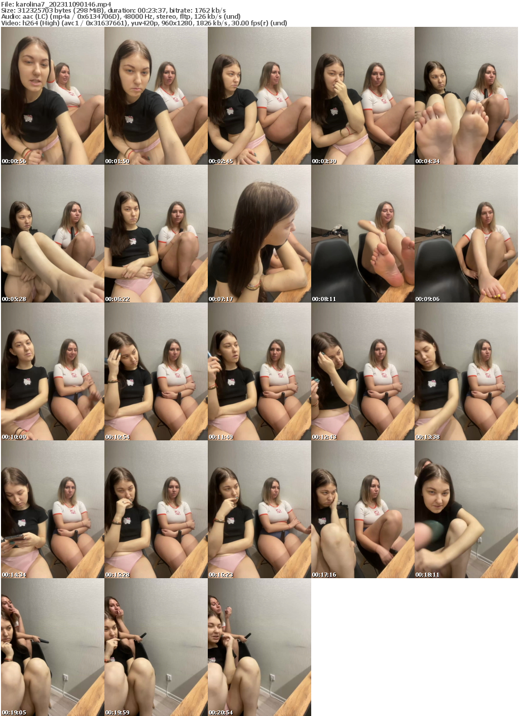 Preview thumb from karolina7 on 2023-11-09 @ bongacams