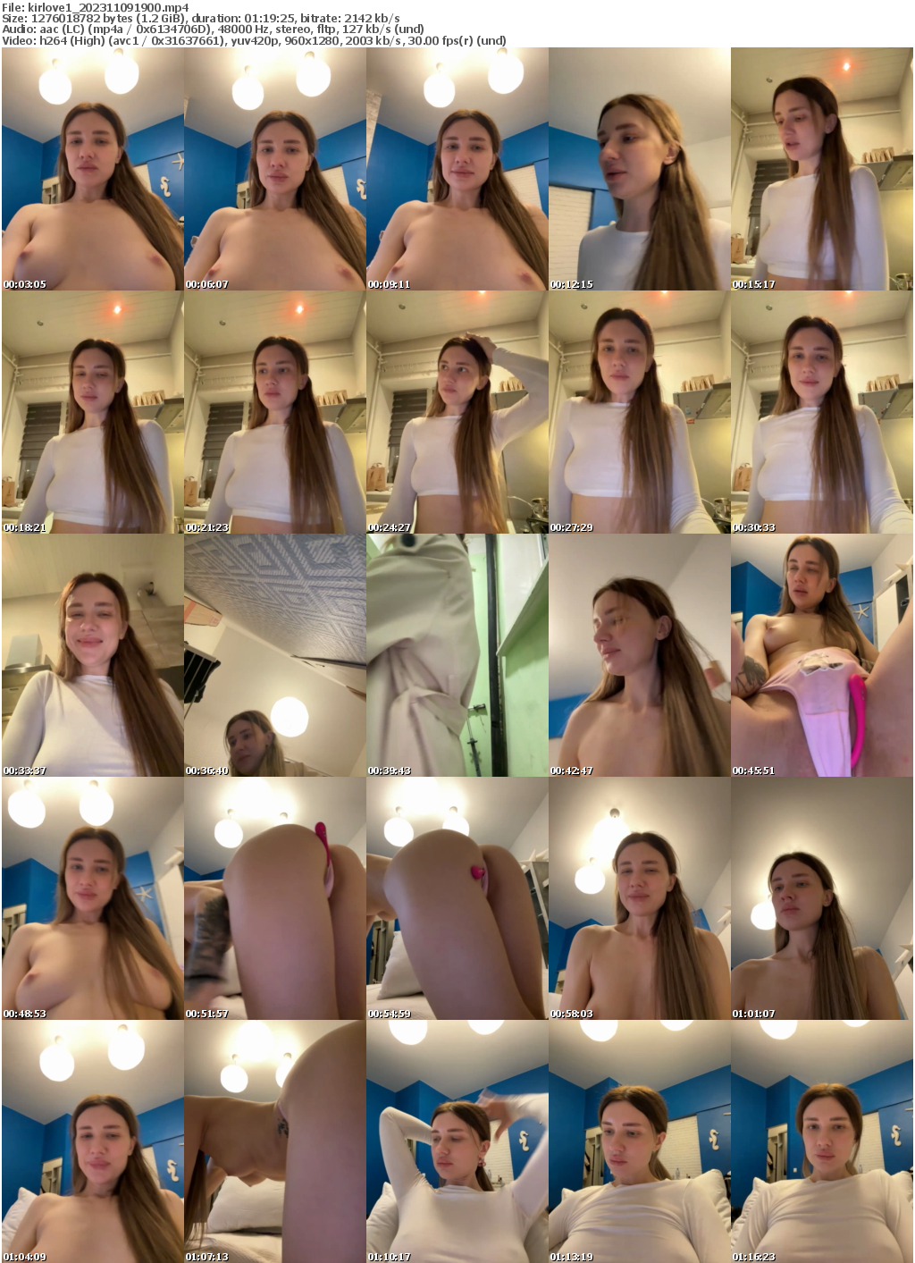 Preview thumb from kirlove1 on 2023-11-09 @ bongacams