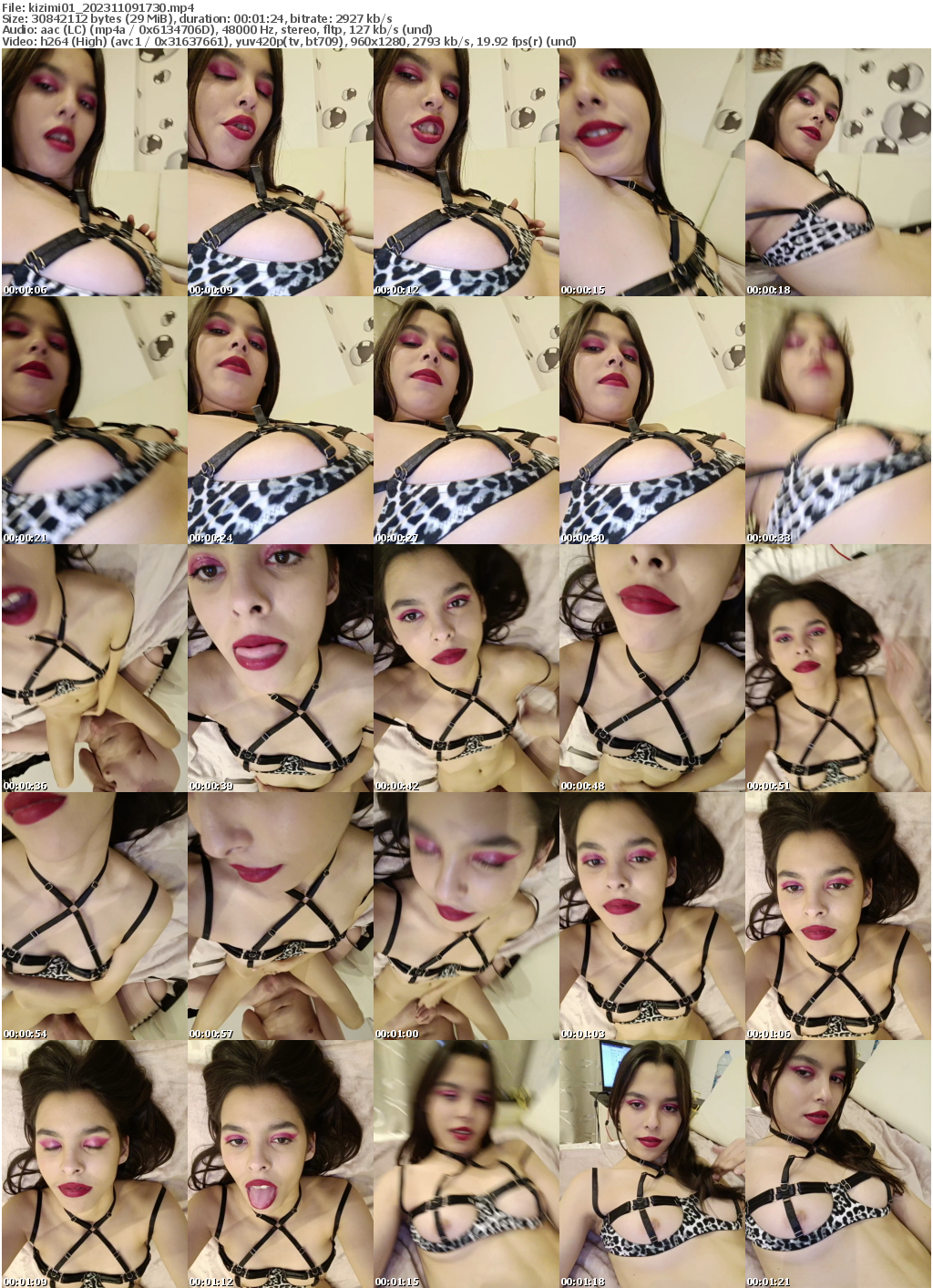 Preview thumb from kizimi01 on 2023-11-09 @ bongacams