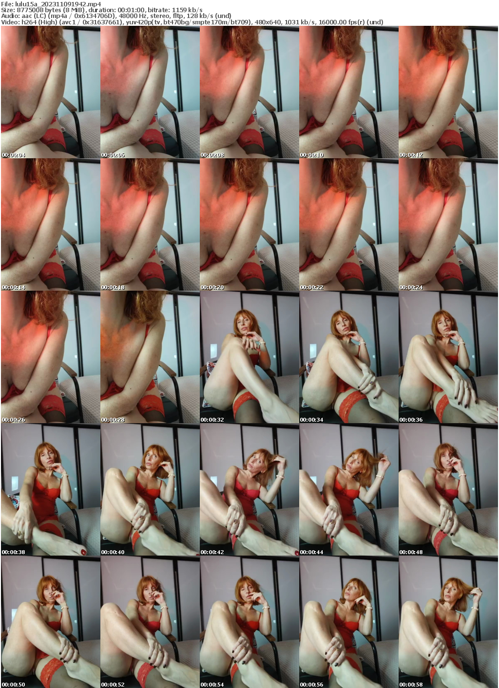 Preview thumb from lulu15a on 2023-11-09 @ bongacams