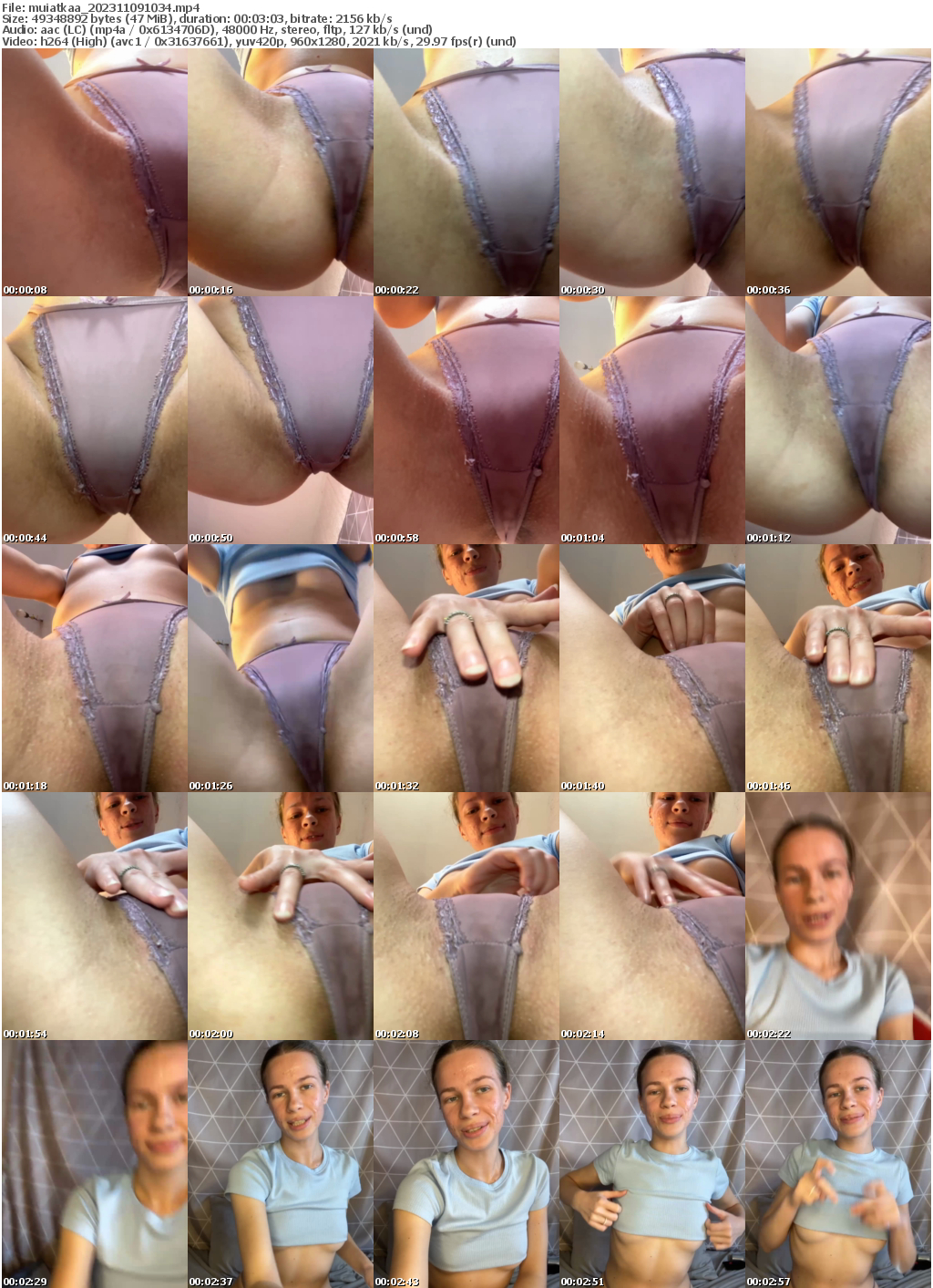 Preview thumb from muiatkaa on 2023-11-09 @ bongacams