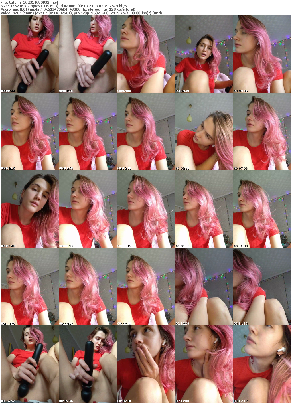 Preview thumb from tutti_h on 2023-11-09 @ bongacams