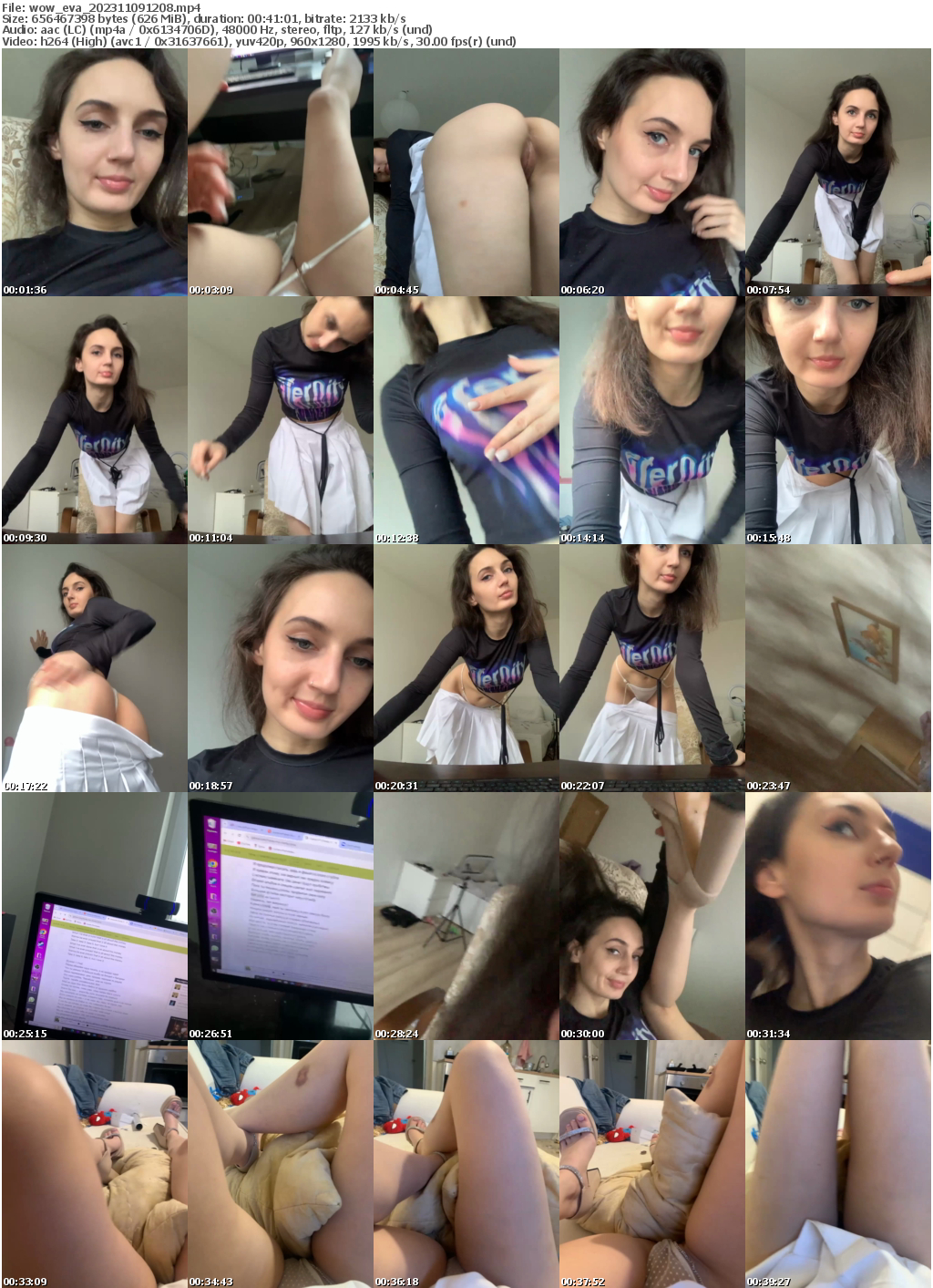 Preview thumb from wow_eva on 2023-11-09 @ bongacams